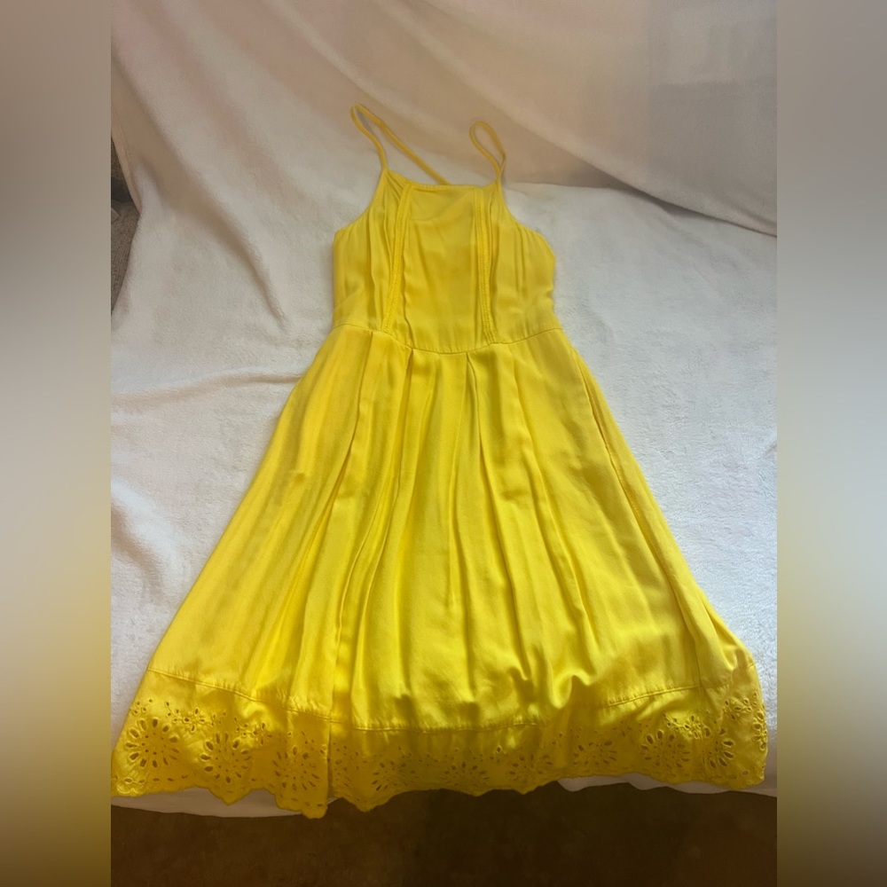XS Yellow Sun Dress